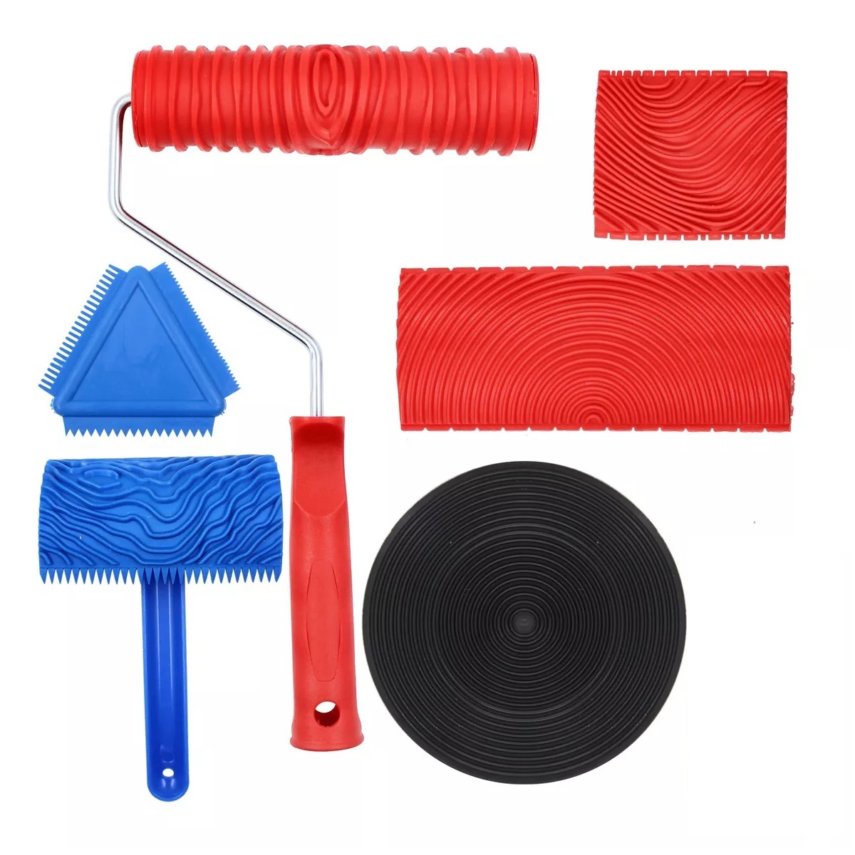 Veteador Para Pintar Con Acabado Imitación Madera Kit 6 Pzs