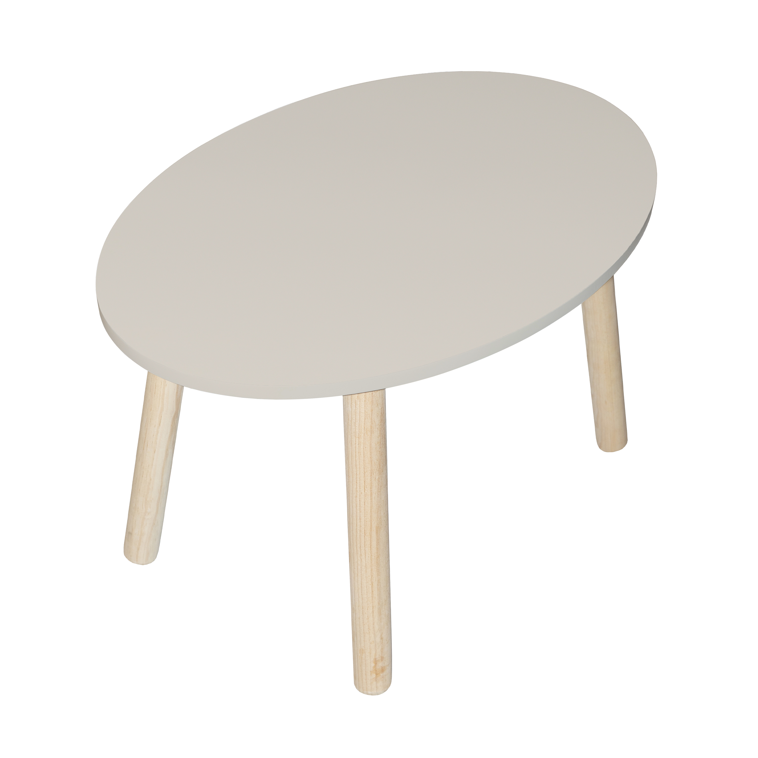 Comedor moderno para niños de preescolar, Mesa  Gris con sillas grises  - DUDUK