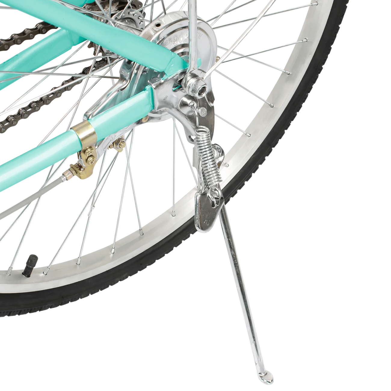 Bicicleta Urbana Rodada 26 con Canasta para Bicicleta para Adulto Turquesa Bluelander 