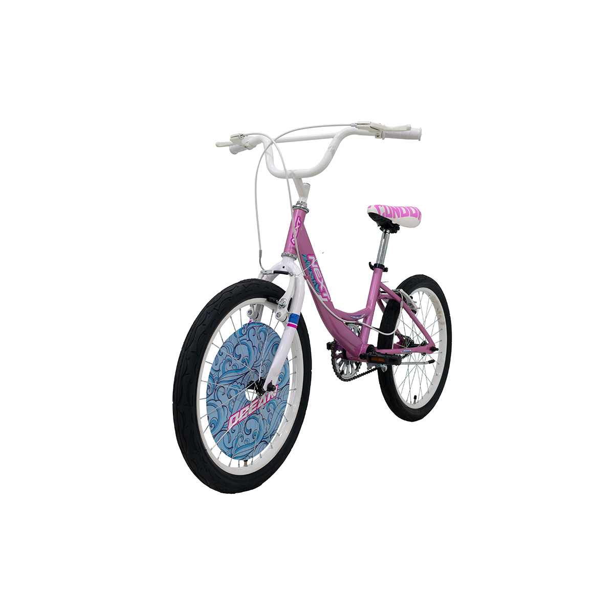 Bicicleta Veloci Next Ocean Rodada 20 Rosa Infantil