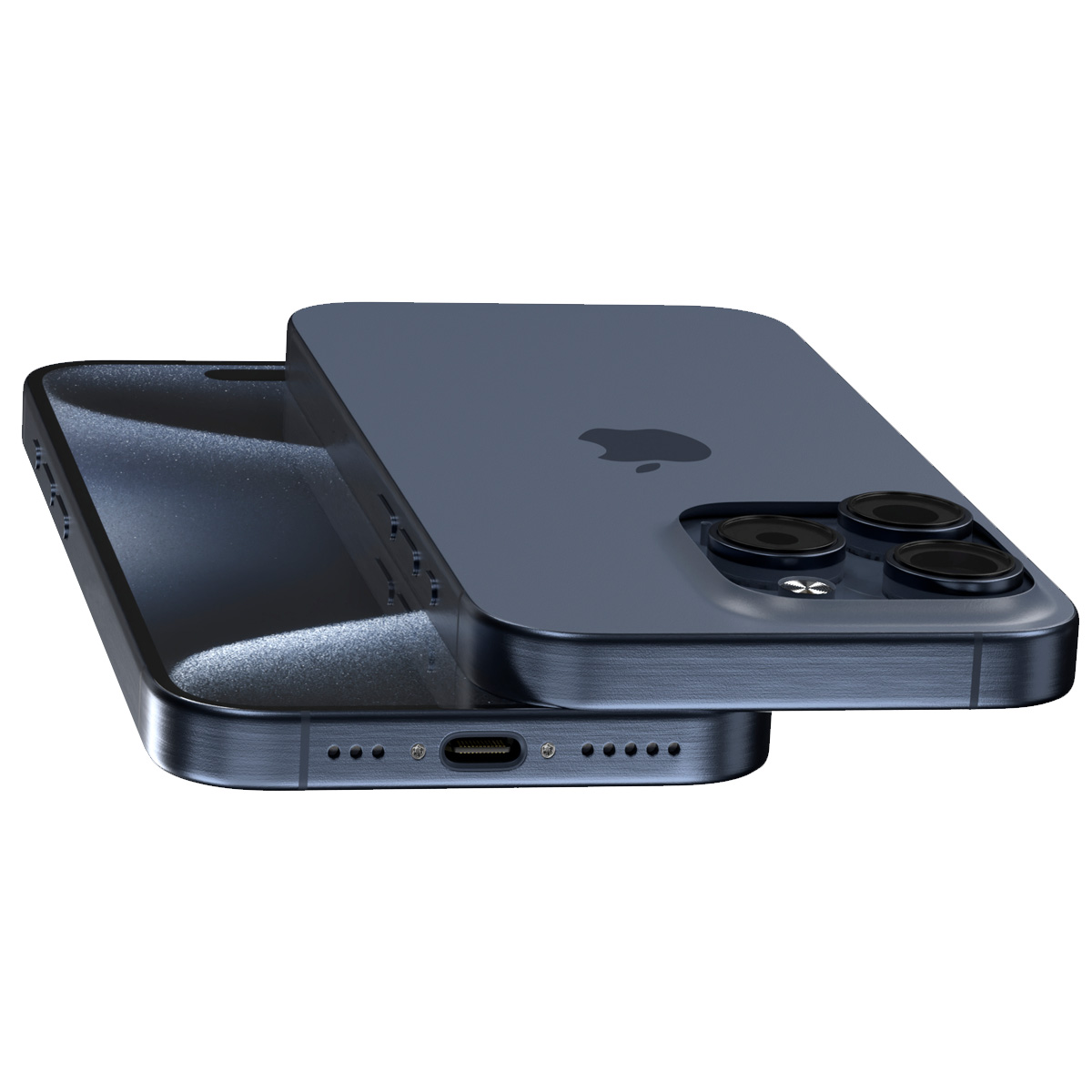 Apple iPhone 15 Pro Max 256 GB Azul Titanio Reacondicionado Grado A Excelente