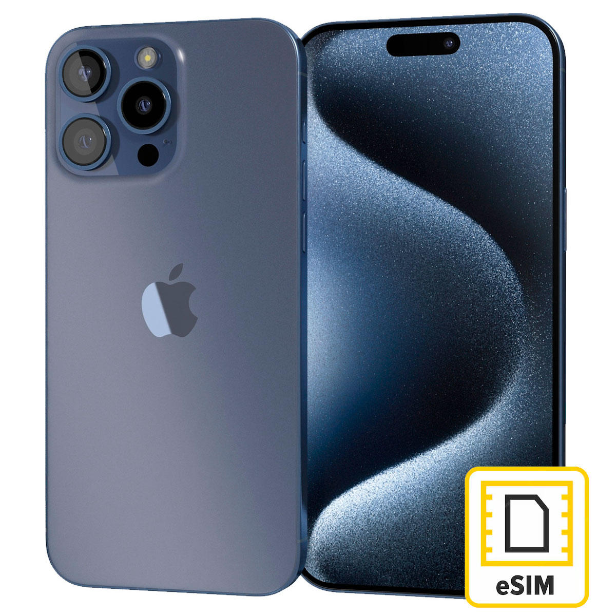 Apple iPhone 15 Pro Max 256 GB Azul Titanio Reacondicionado Grado A Excelente