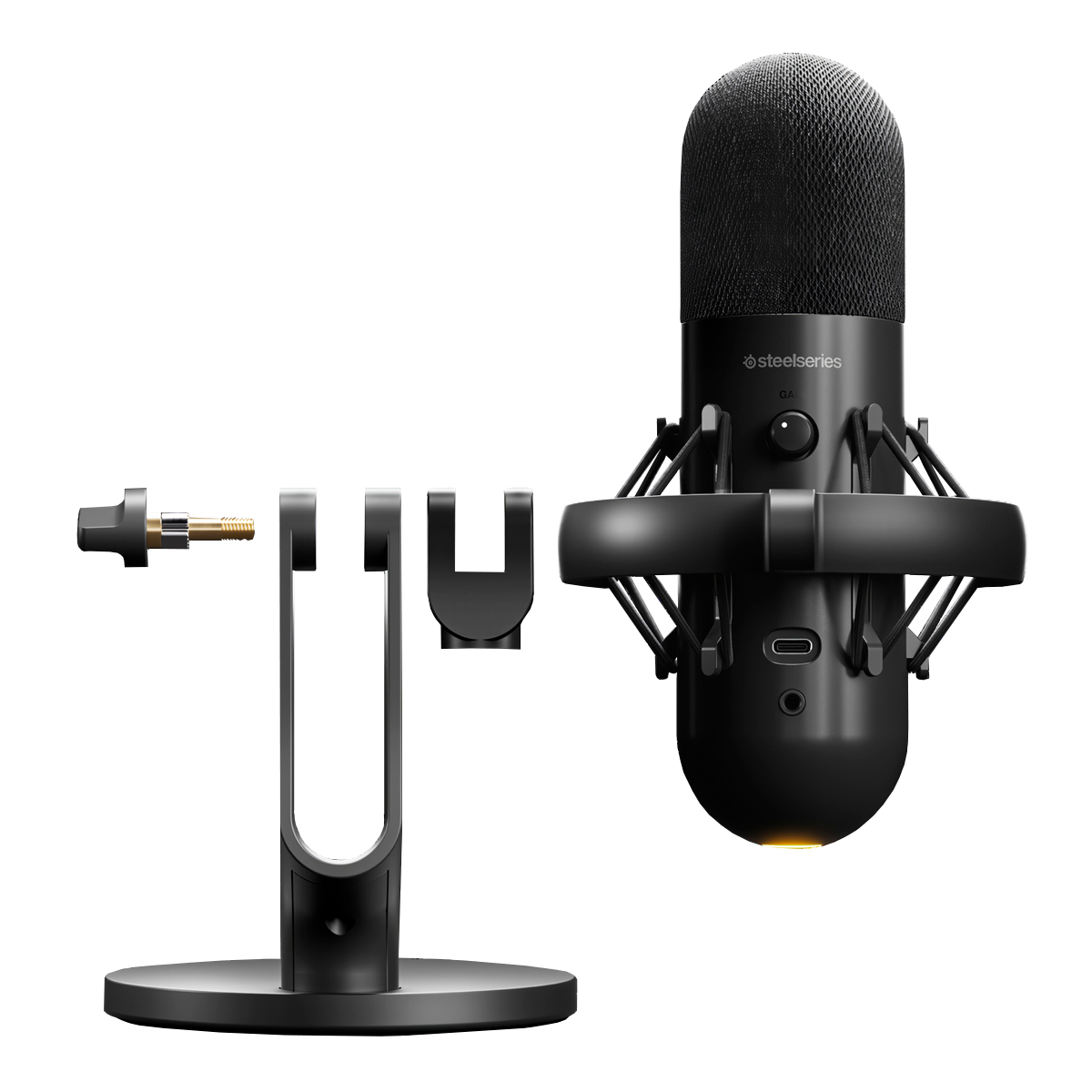 Micrófono USB para PC SteelSeries Alias Gamer Audio Streamers ...