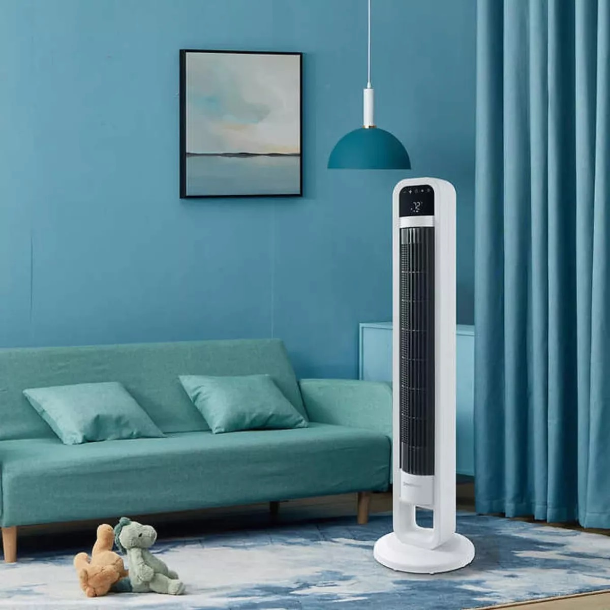 OmniBreeze, ventilador de torre con control WiFi, 4 velocidades