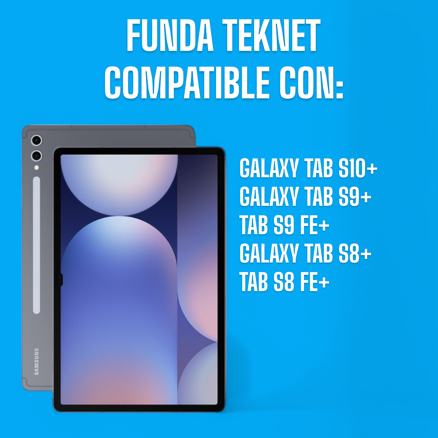 Funda Delgada Samsung Galaxy Tab S9+ plus  124 Pulg  SM X810