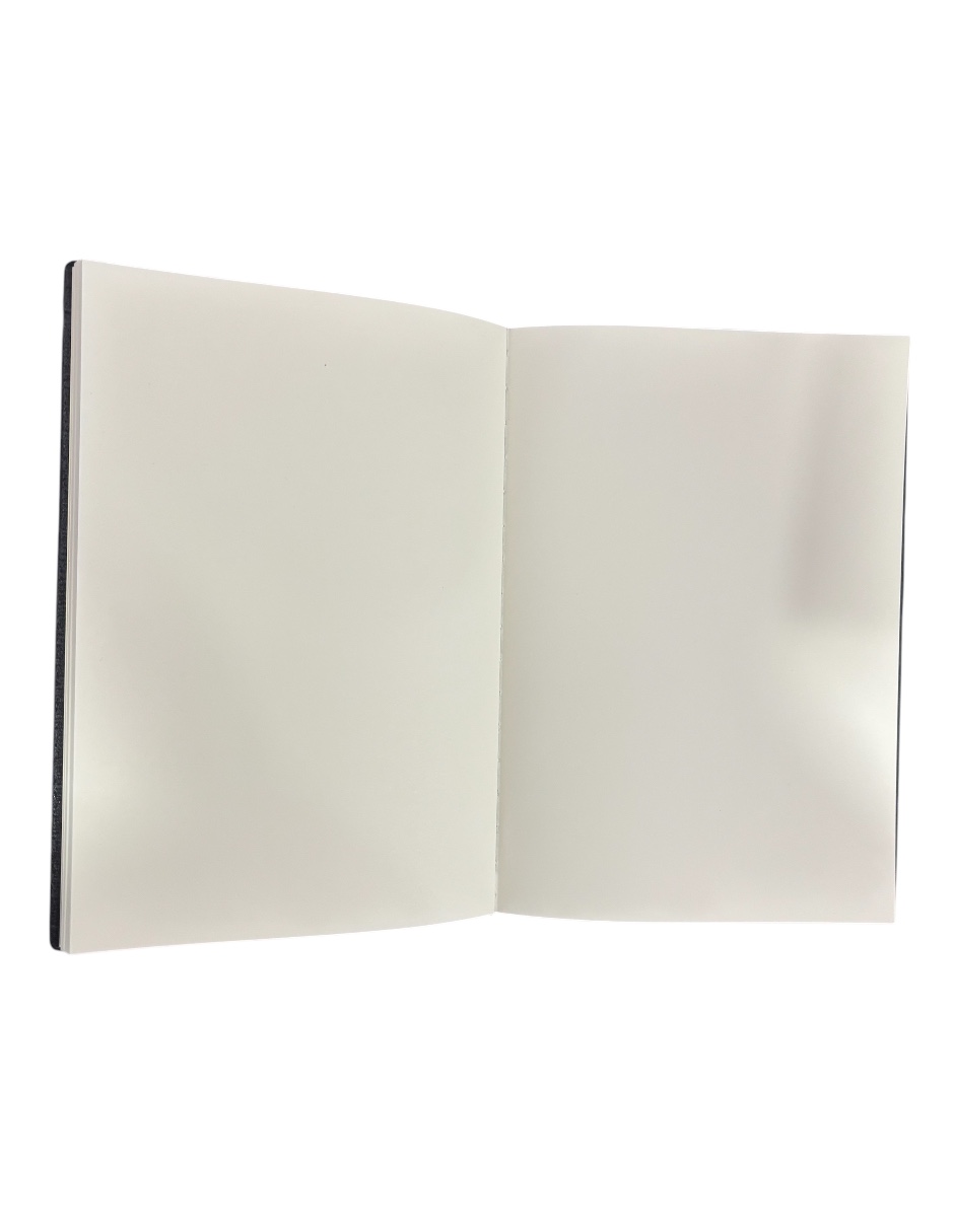 Libreta de boceto para dibujar A4 color azul marino, 100 hojas blancas, Ave Fénix