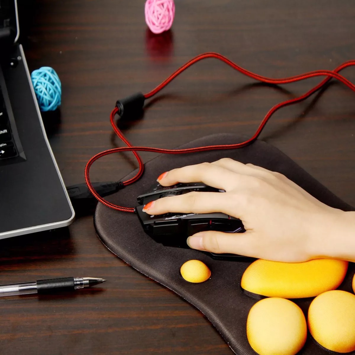 Ratón De Computadora Por Cable Usb, Ratón De Juego