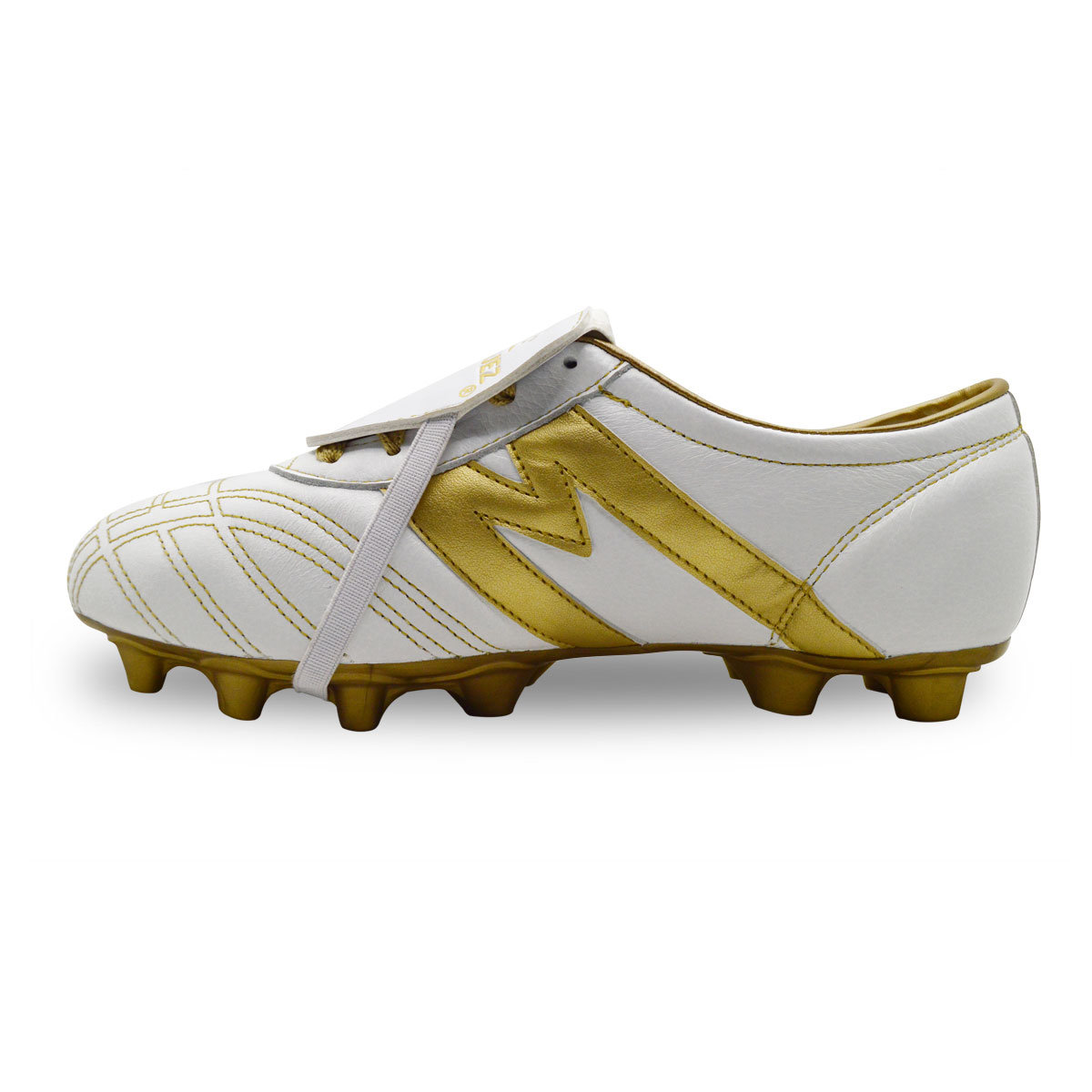 Manriquez Botines de fútbol piel tachones suela TPU césped natural