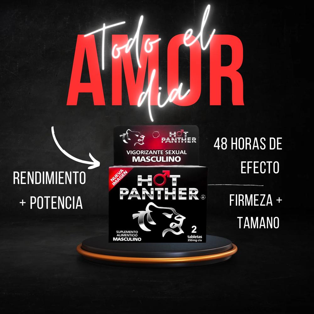10 Pastillas Hot Panther hombre - Estimulador De La Potencia Masculina