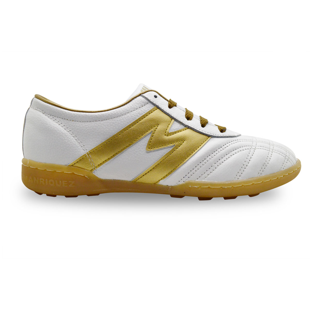 Manriquez Botines de fútbol piel tachones turf suela hule césped artificial