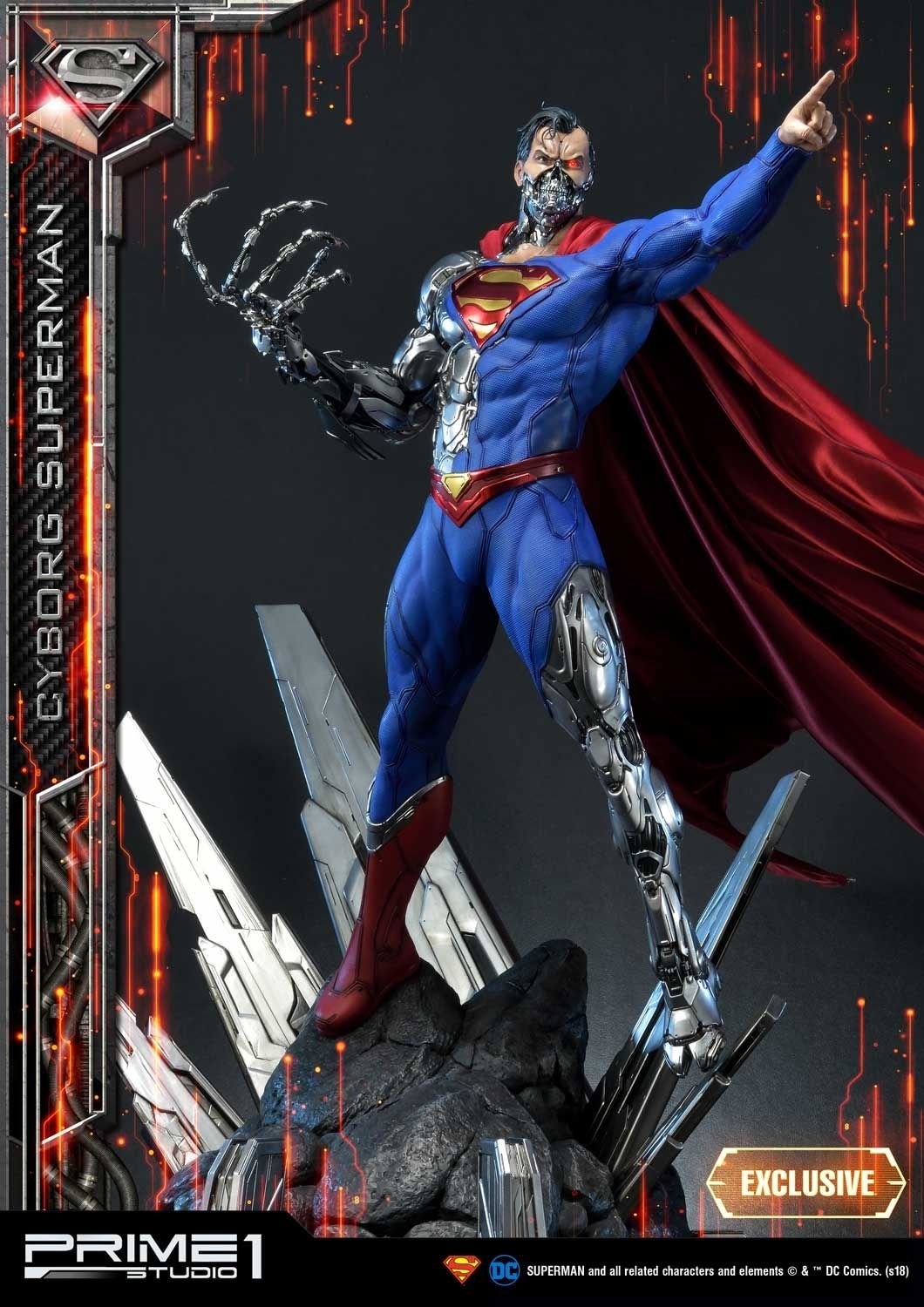 Superman (comics) Cyborg Superman  Ex Version Prime 1 Studio