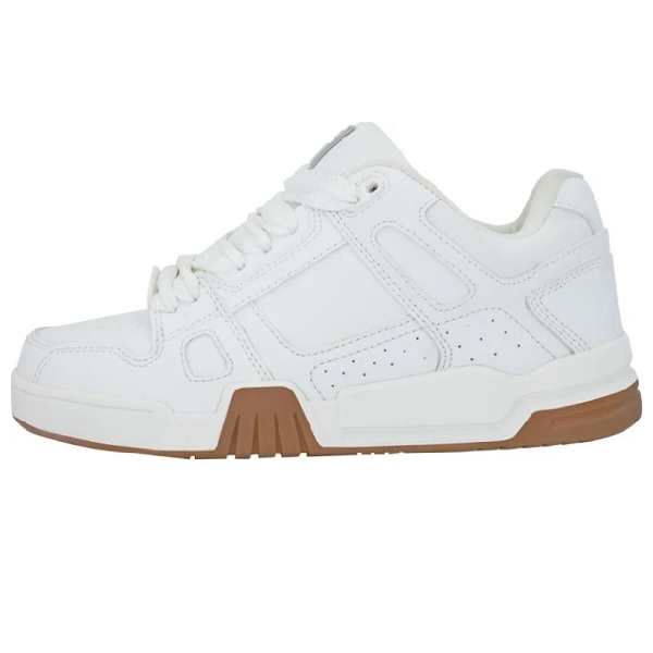 Tenis Kangaroos Skate Blanco Mujer Tallas #22 al #27