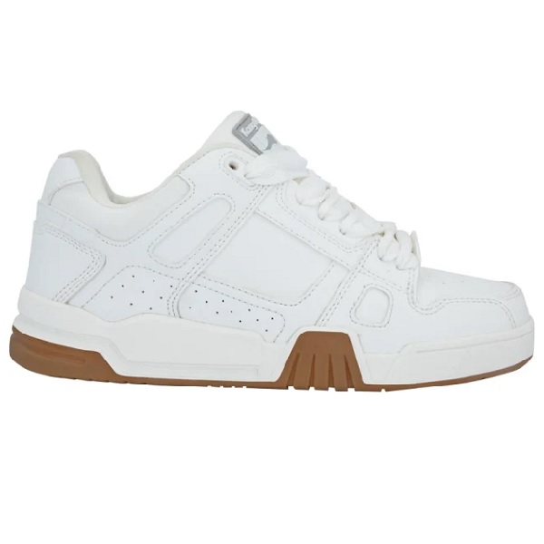 Tenis Kangaroos Skate Blanco Mujer Tallas #22 al #27