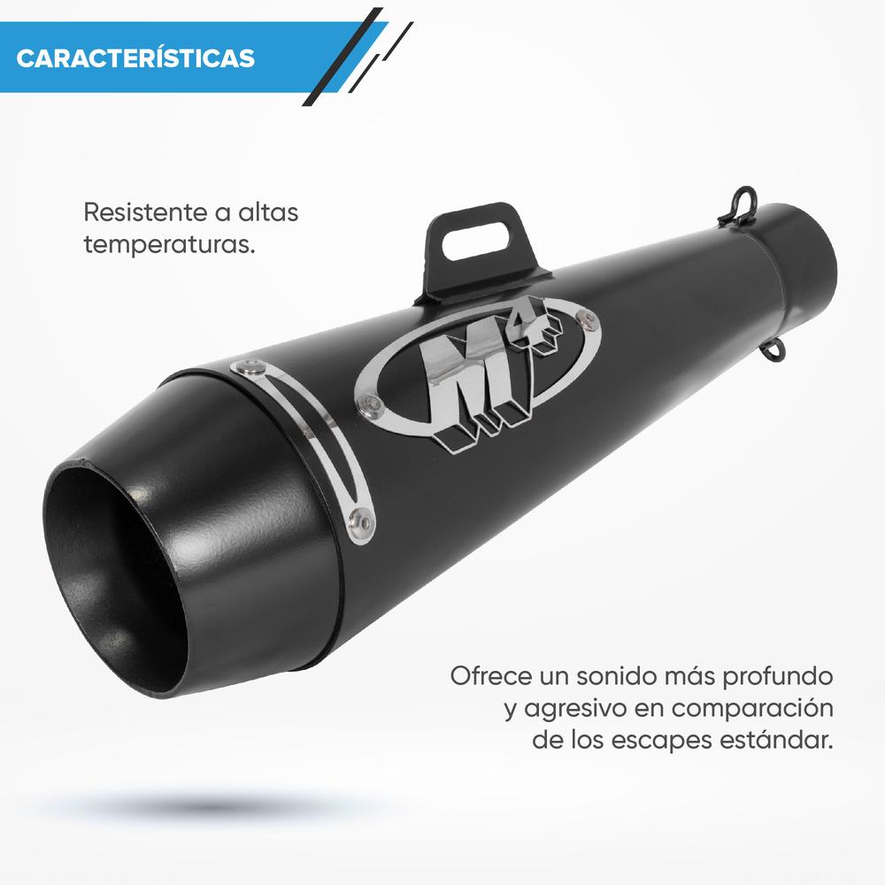 Escape para moto deportivo Universal Kinlley