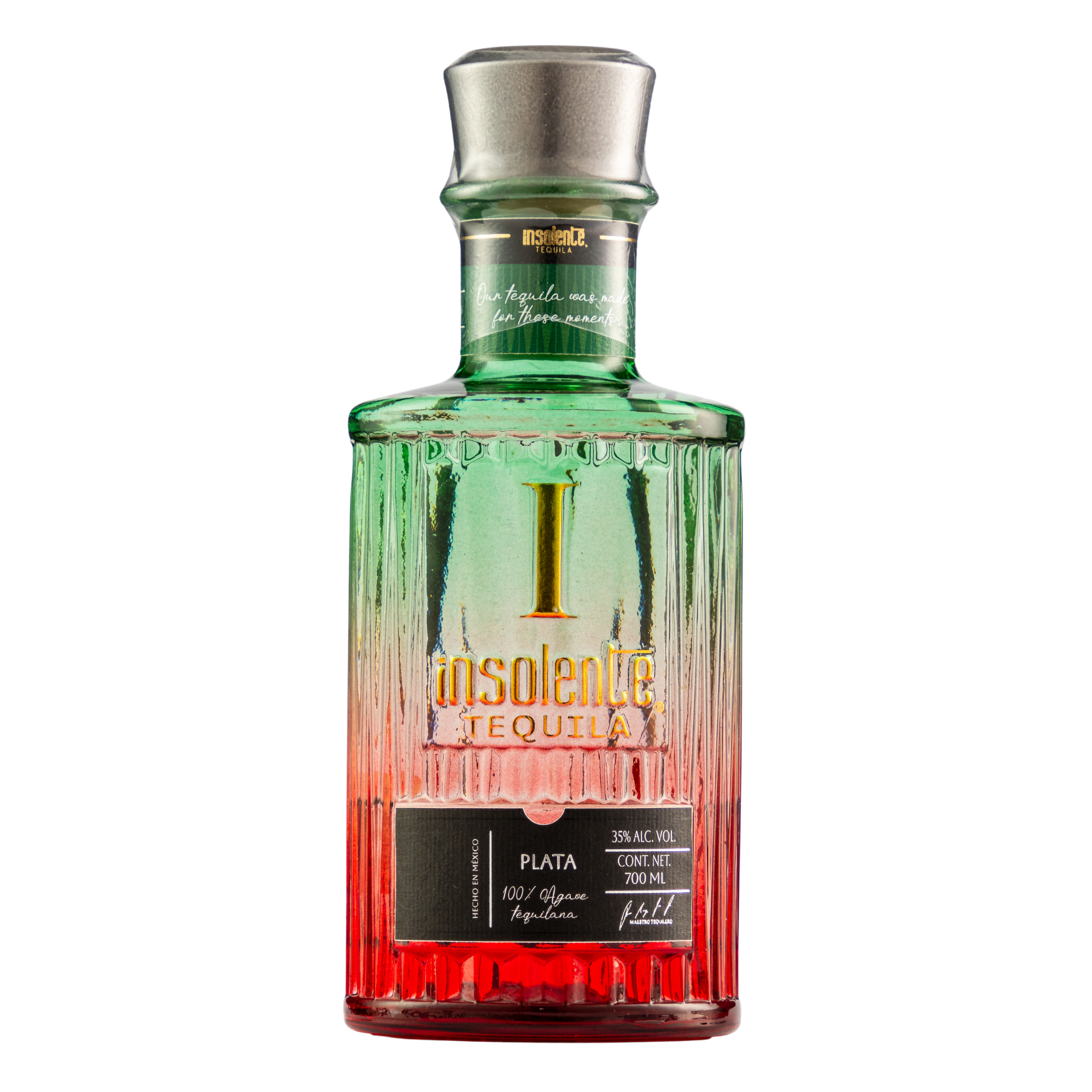 Tequila Insolente Plata Patria 700 Ml