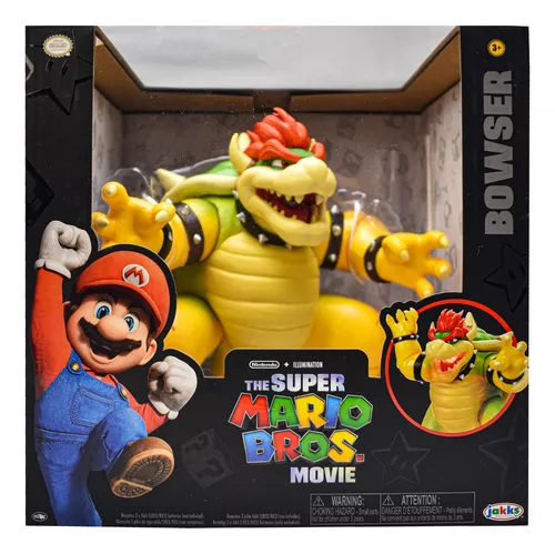 Figura Bowser Mario Bros luz y Humo Jakks Pacific 42312