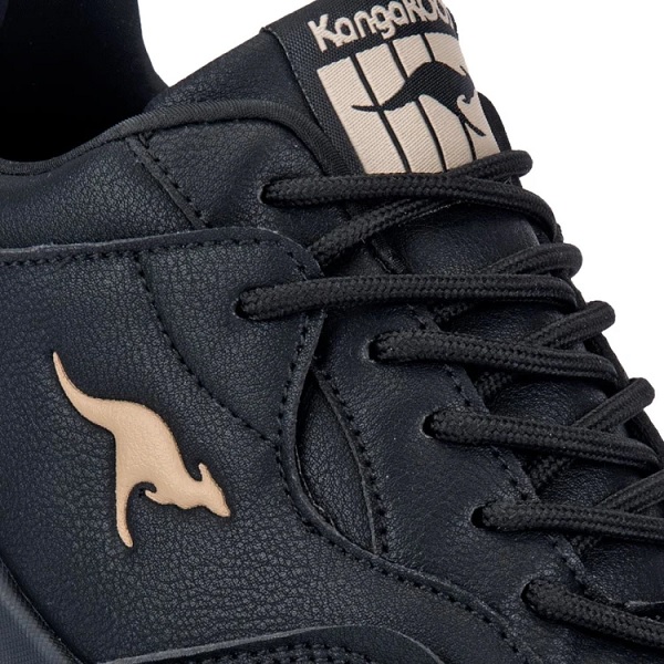 Tenis Kangaroos Chunky Negro Mujer Tallas #22 al #27