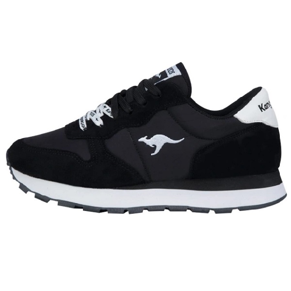 Tenis Kangaroos Retro Negro Mujer Tallas #22 al #27