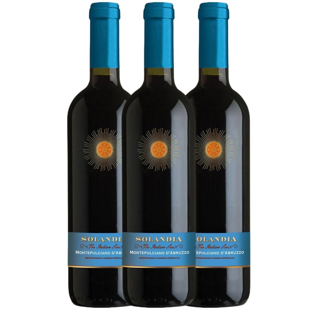 Vino Tinto Montepulciano D'Abruzzo Doc Solandia 750ml