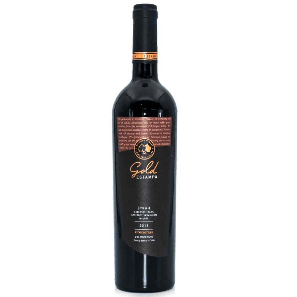 Vino Tinto Gold Syrah Viña Estampa 750ml