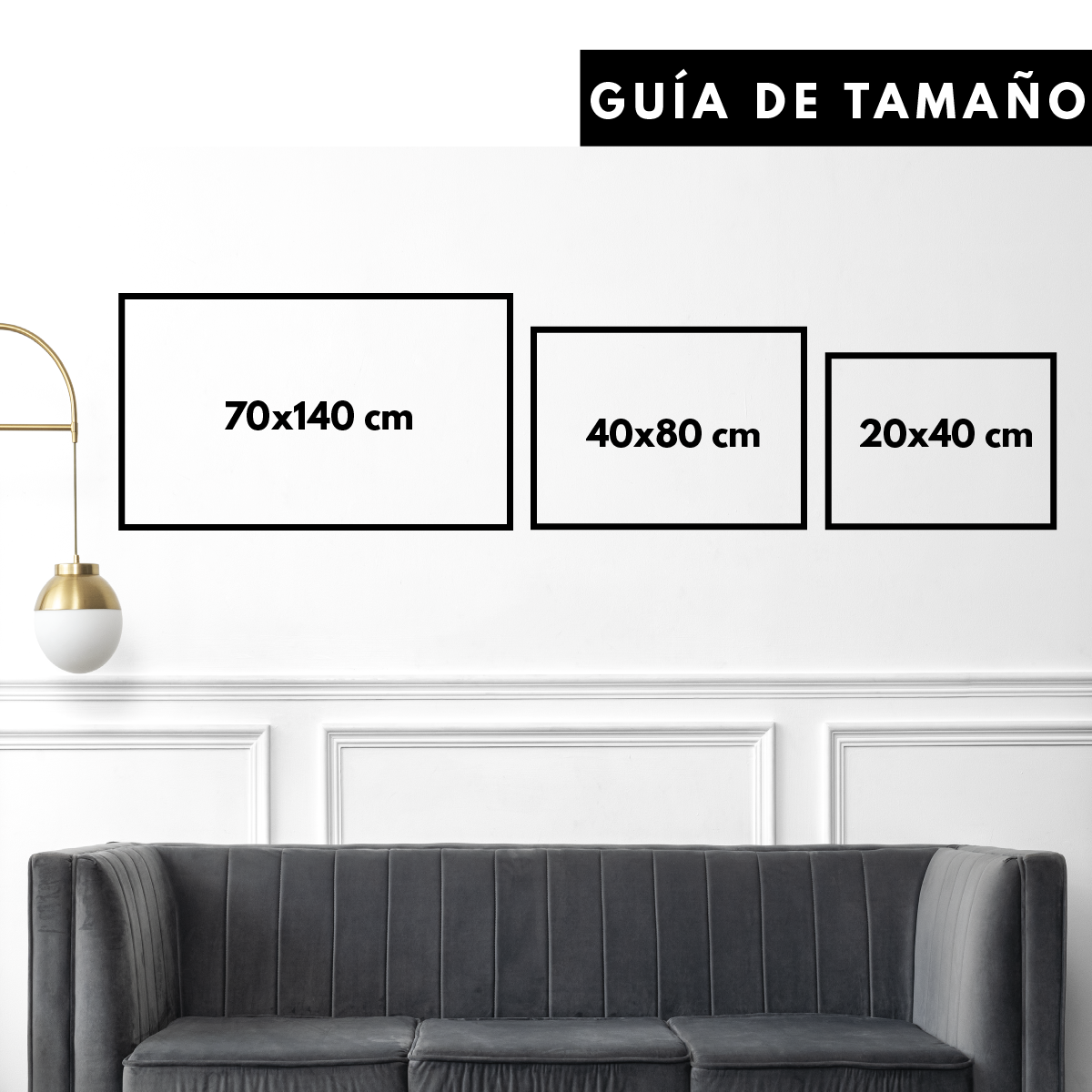 Cuadro Canva Decorativo Billete Neon 50X100 cm
