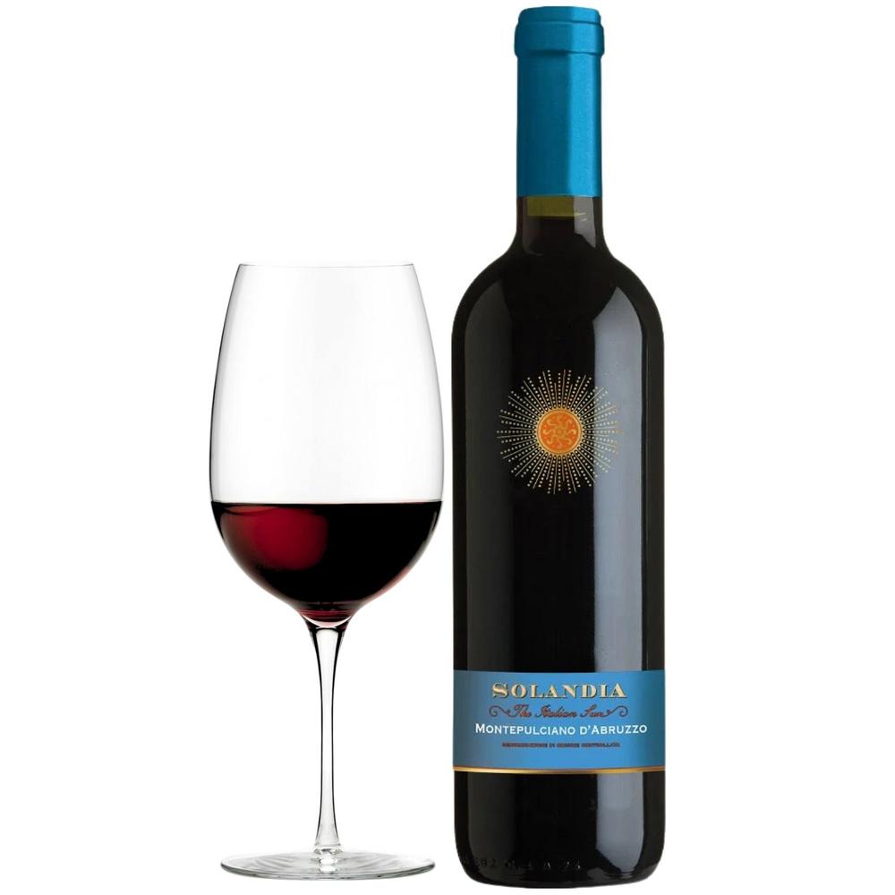 Vino Tinto Montepulciano D'Abruzzo Doc Solandia 750ml