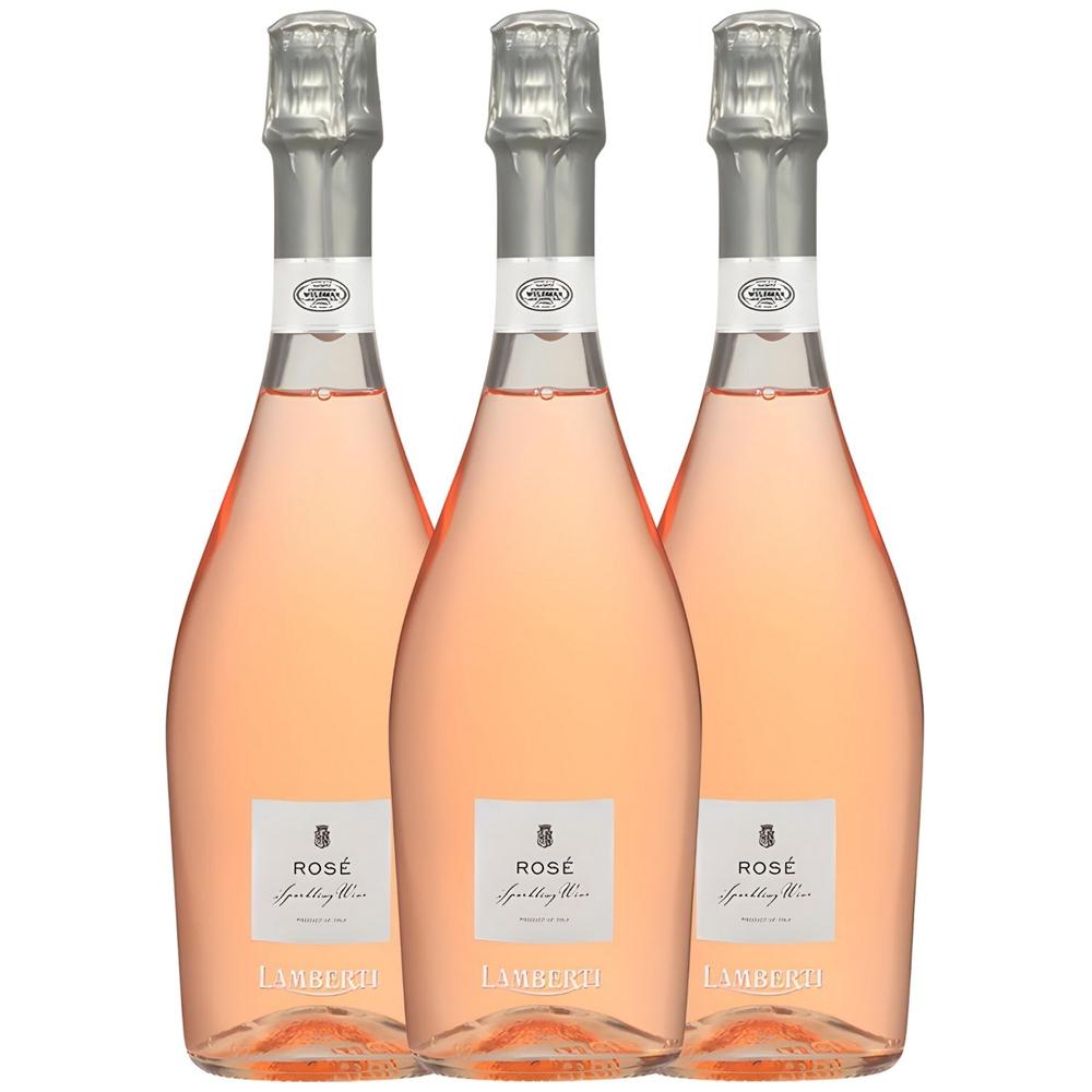 Vino Espumoso Rosado Spumante Extradry Rosé Lamberti 750ml