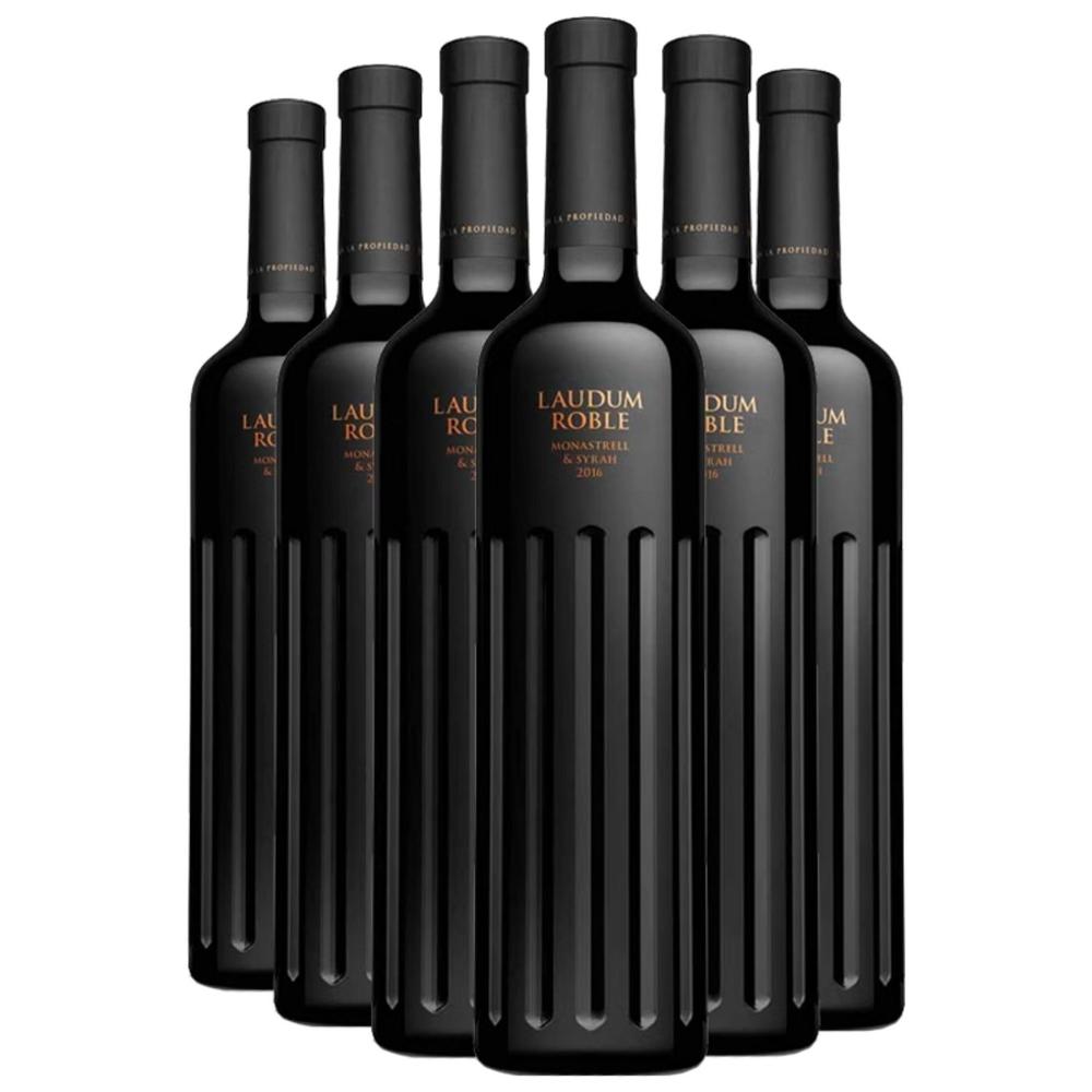 Vino Tinto Alicante Roble Monastrell Syrah Laudum 750ml