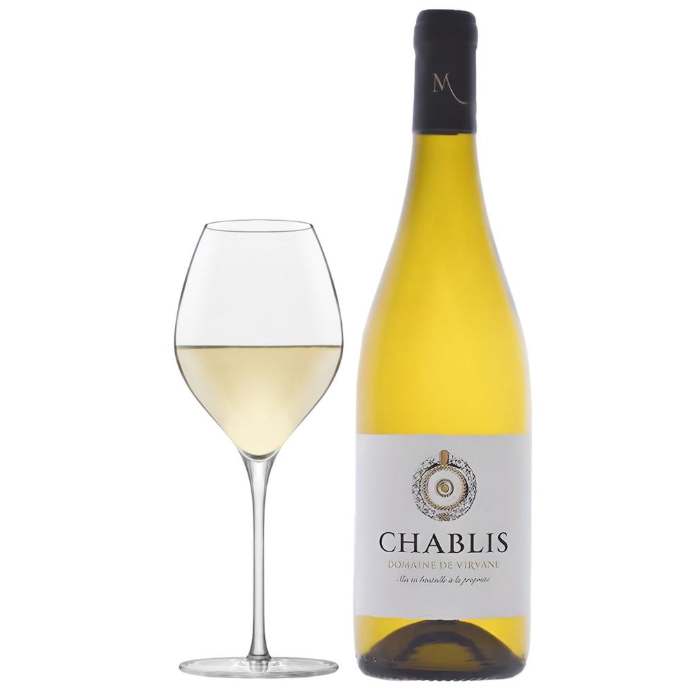 Vino Blanco Chablis Aoc Domaine De Virvane 750ml