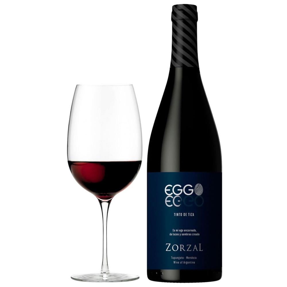 Vino Tinto Eggo Tinta De Tiza Malbec 2018 Zorzal 750ml