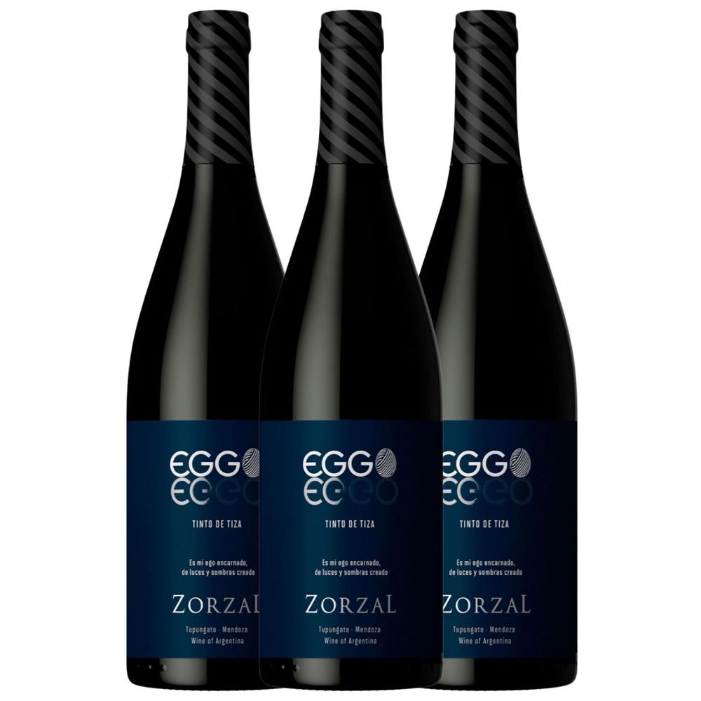 Vino Tinto Eggo Tinta De Tiza Malbec 2018 Zorzal 750ml
