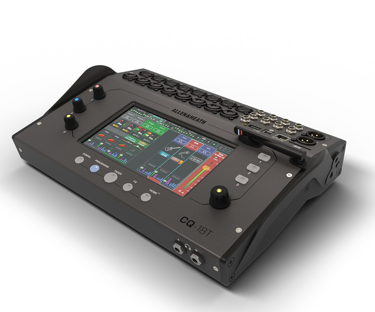 Mezcladora Digital ALLEN & HEATH CQ-18T 18c 8salidas C/wi-fi