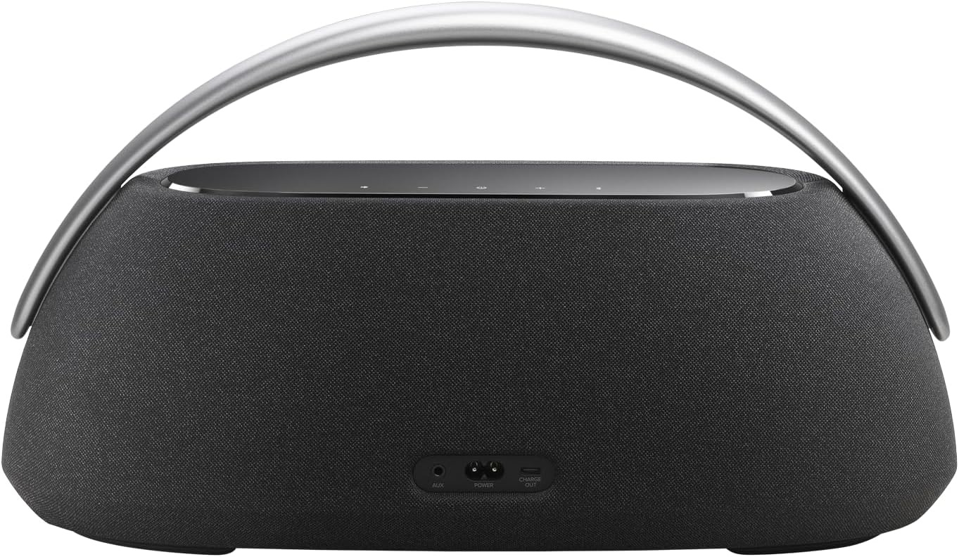 Bocina Inalambrica Portatil Harman Kardon Go + Play 3 Bluetooth Color Negro Modelo HKGOPLAY3BLKAM