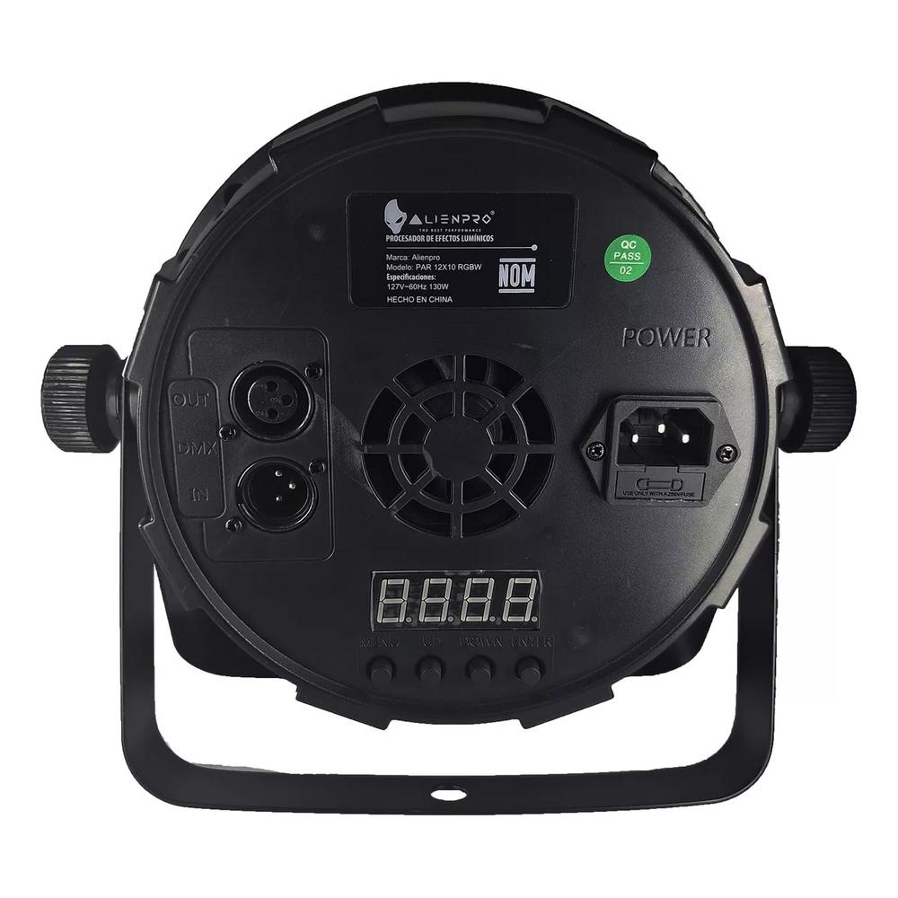 Cañon Par 12x10 RGB UV Washer 130W Alienpro RGB+UV 4 en 1