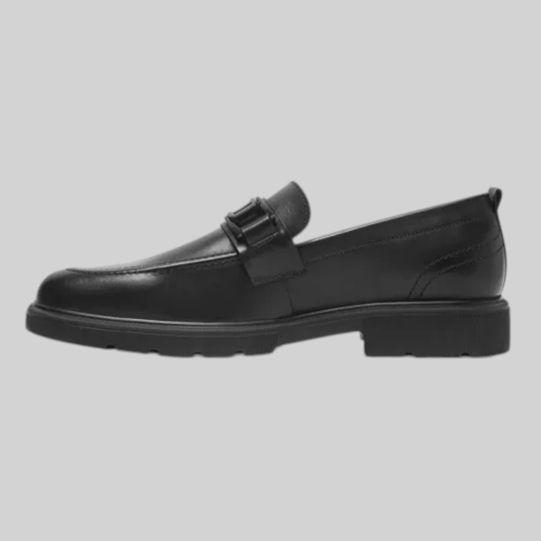 Zapato Flexi Hombre Mocasín Casual De Piel 417006Neg