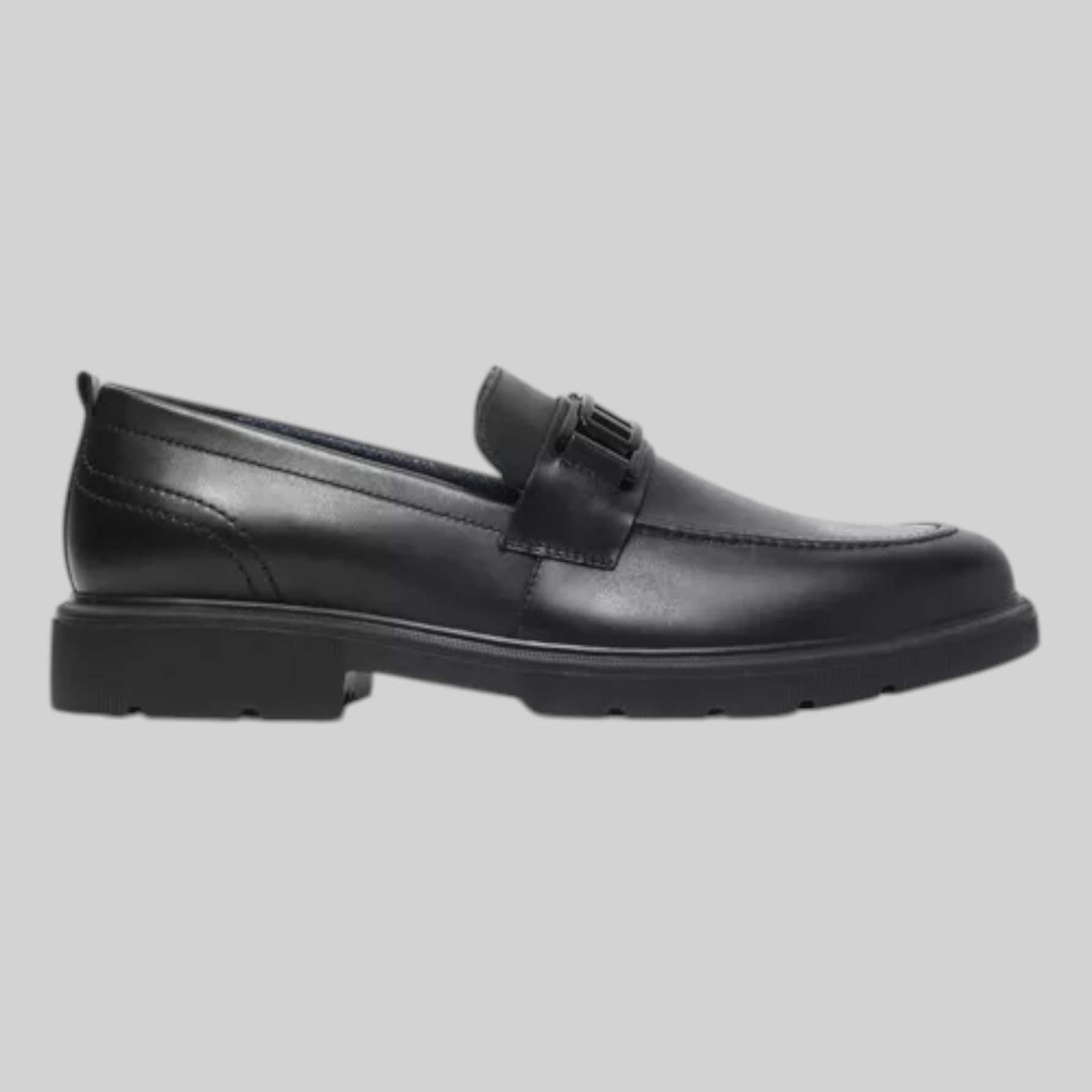 Zapato Flexi Hombre Mocasín Casual De Piel 417006Neg