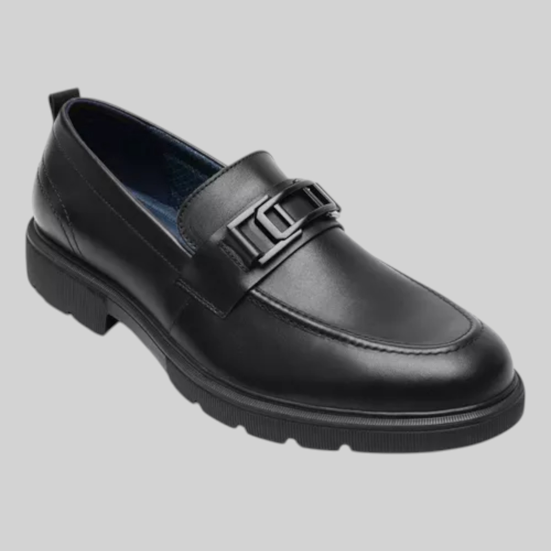 Zapato Flexi Hombre Mocasín Casual De Piel 417006Neg