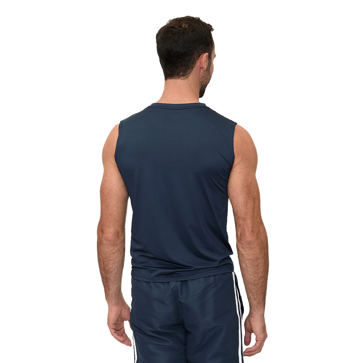 Playera Wilson Ultra Ligera Sin Manga Cuello en V para Hombre 