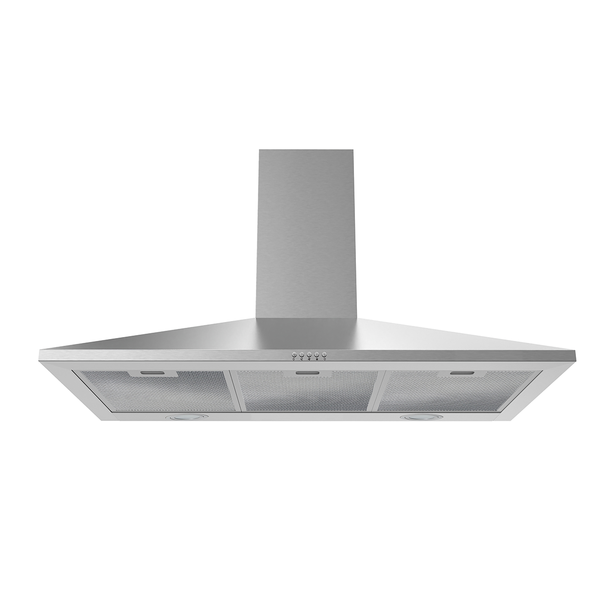 Campana Cocina IHD CH Tulum 90 de 90 Cm Acero Inoxidable Piramidal