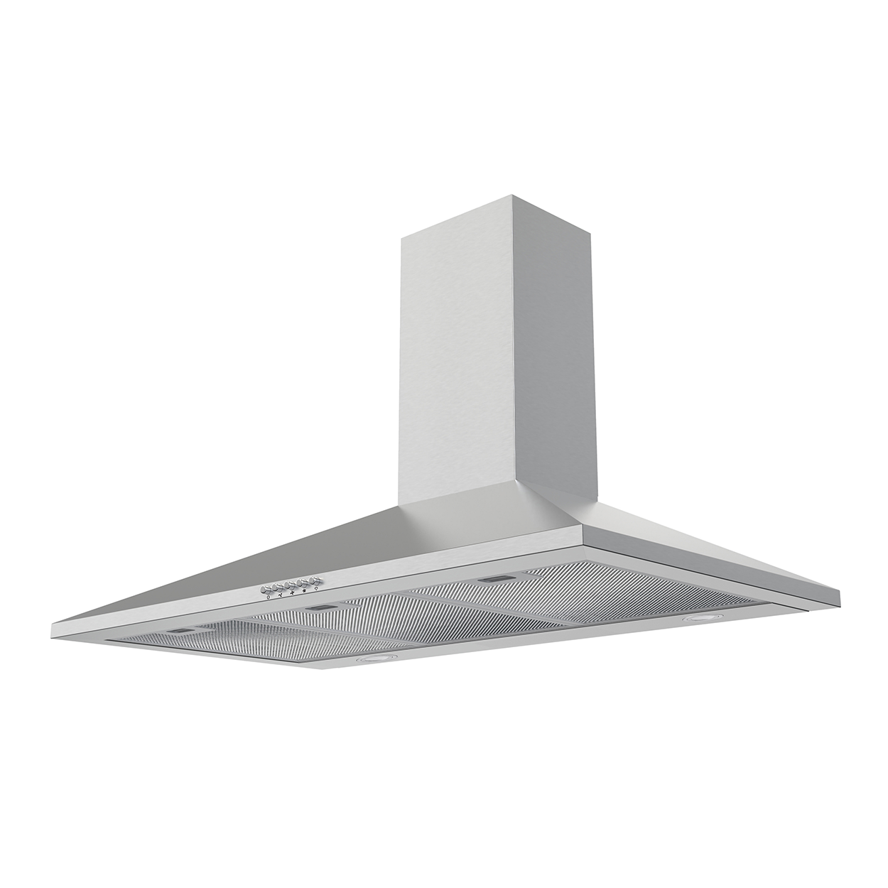 Campana Cocina IHD CH Tulum 90 de 90 Cm Acero Inoxidable Piramidal
