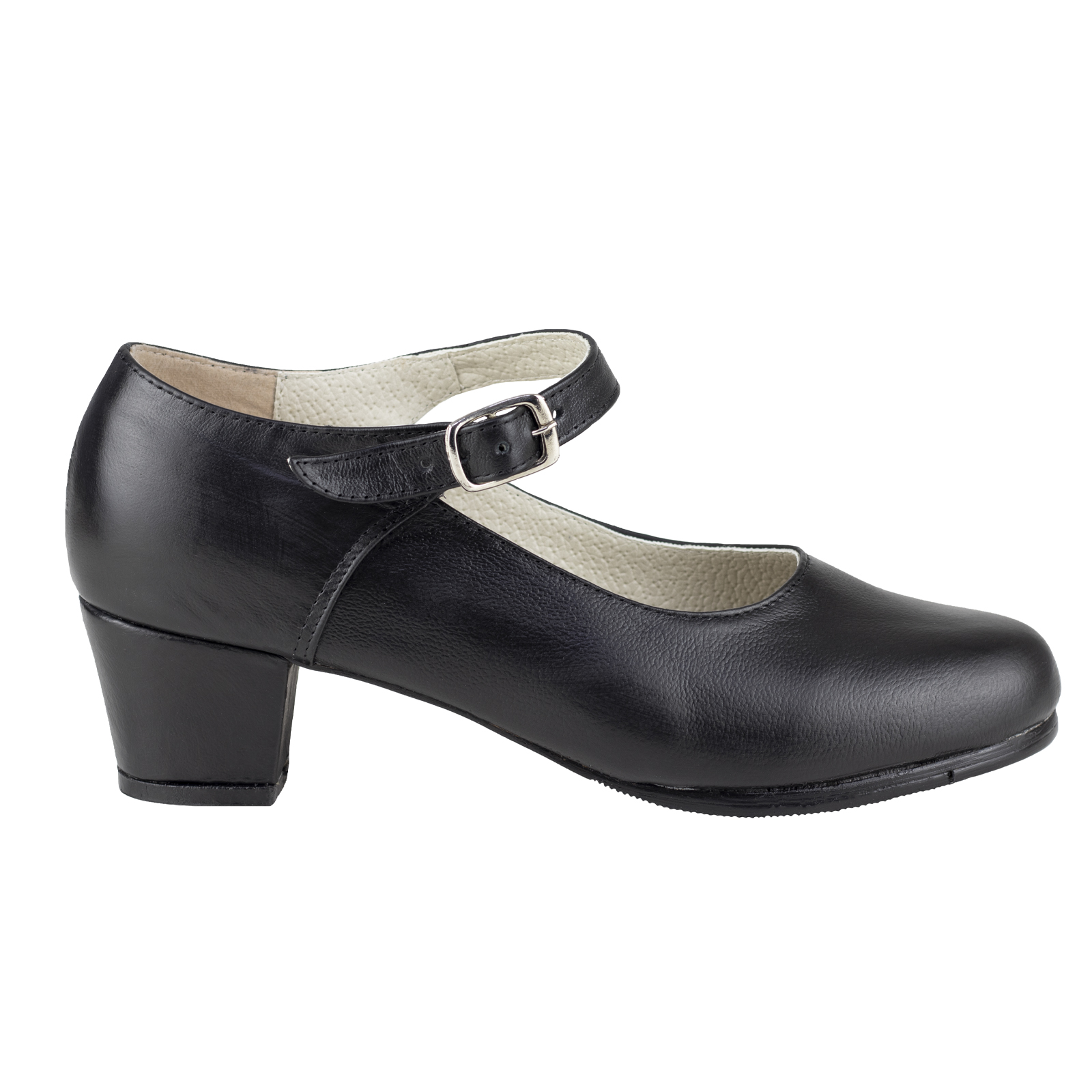 Zapato Negro De Mujer Con Tacón Lady Christian 100 Para Bailable Danza
