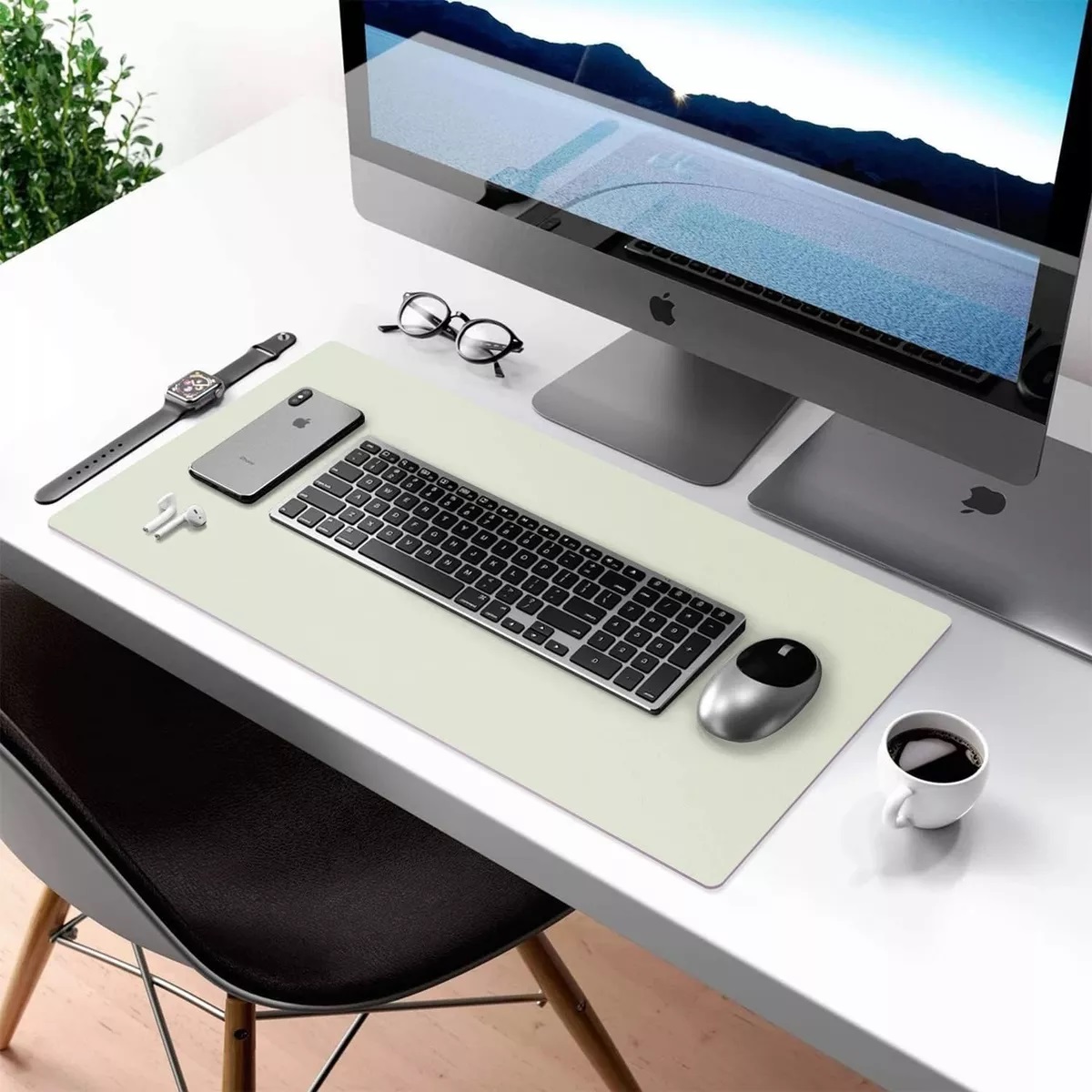 Mouse Pad Gamer Tapete Alfombrilla Raton 80x40cm Lavanda