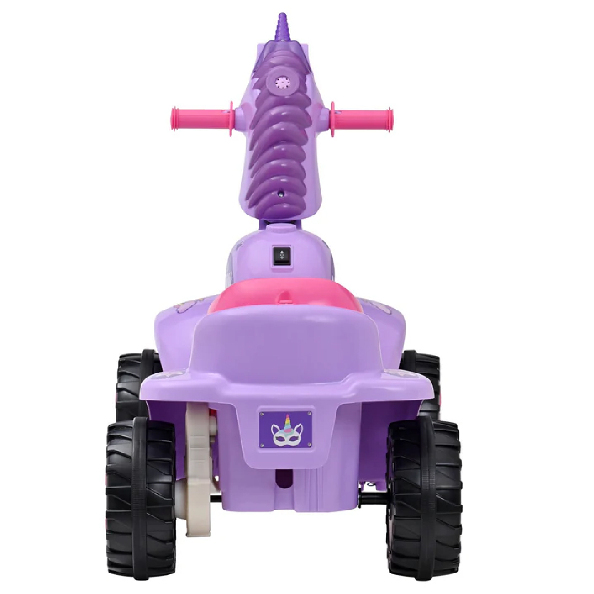 Moto Electrica  Montable Prinsel Mini Quad Unicornio Luz Sonido Morado