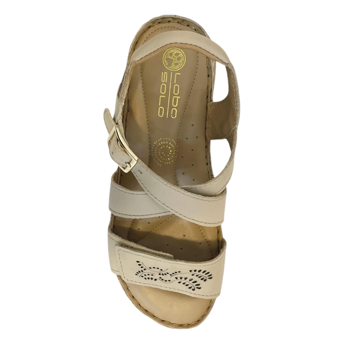 Huaraches Mujer Piel Plataforma Lobo Solo Cómodos Sandalias