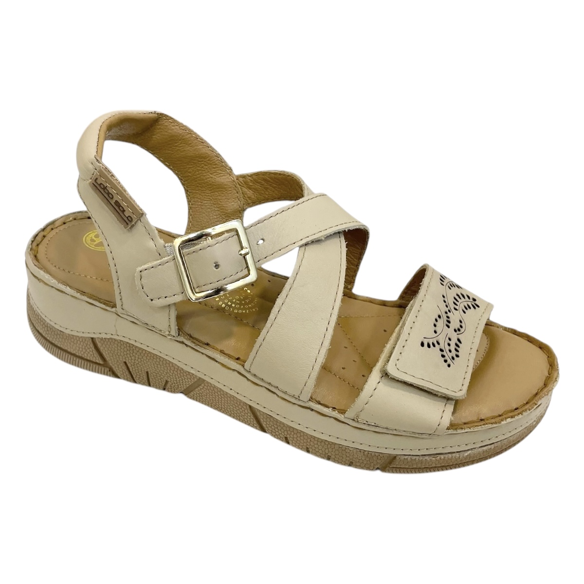 Huaraches Mujer Piel Plataforma Lobo Solo Cómodos Sandalias