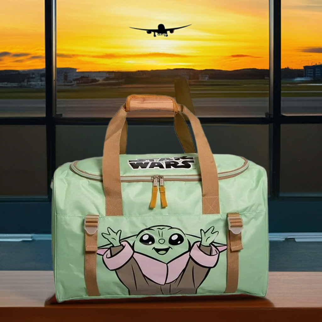 Maleta Duffle Ruz, Poliéster Resistente, Negro y Verde, Amplio Espacio, Ideal para Viajes y Gimnasio