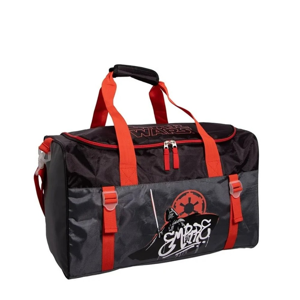 Maleta Duffle Ruz, Poliéster Resistente, Negro y Verde, Amplio Espacio, Ideal para Viajes y Gimnasio