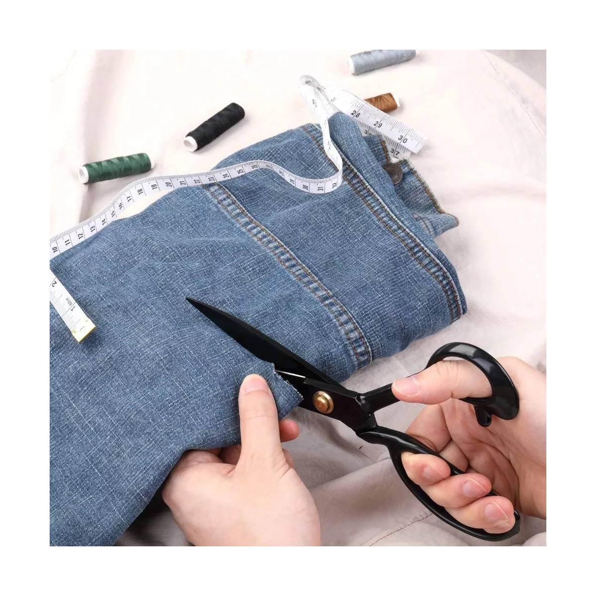 Tijeras Merceria Descosedor Para Sastre Industria 23cm