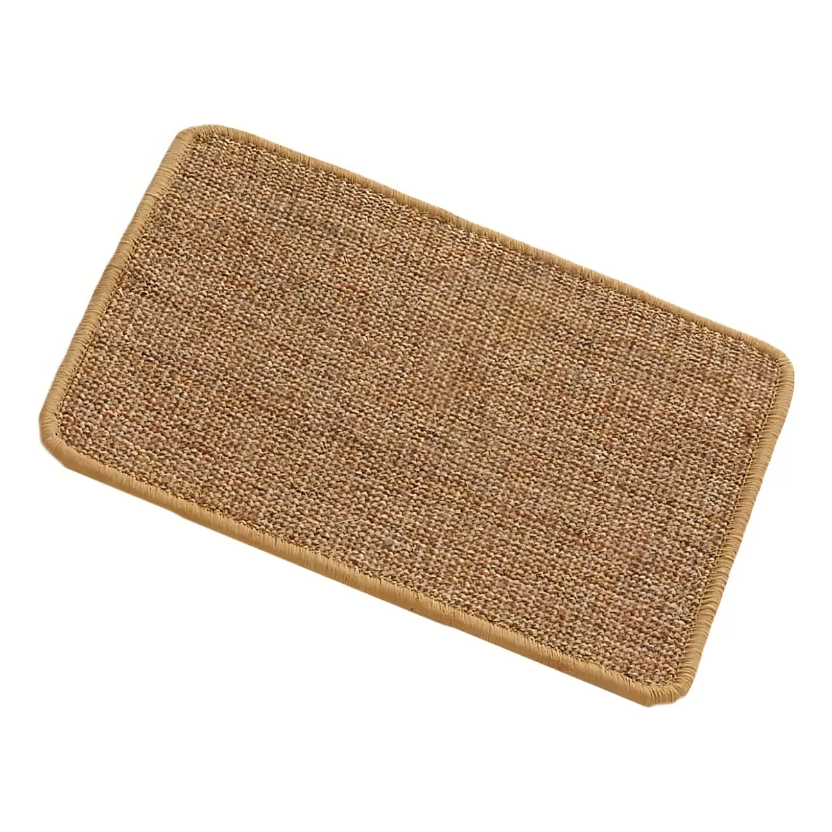 Tapate Rascador Para Gatos De Sisal  50x30cm Color Marrón Claro