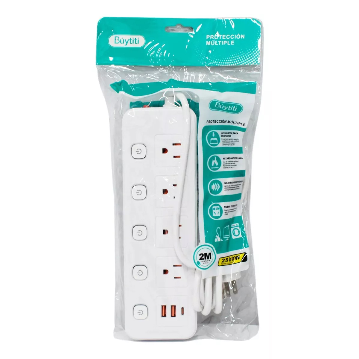 Multicontactos Proteccion Multiple Evita Descargas